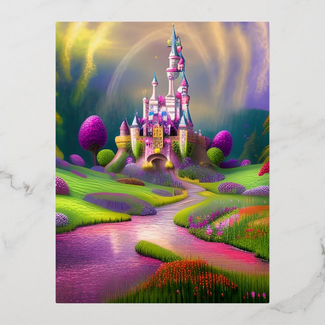 Magic Graphic Folien Feiertagspostkarte (Vorderseite)