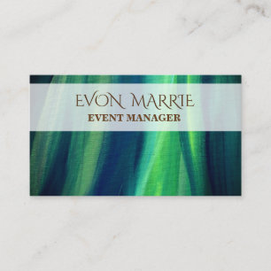 Magic Green Business Card Visitenkarte