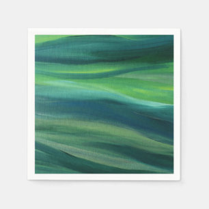 Magic Green Cocktail Napkin Serviette
