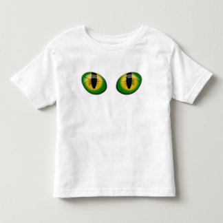 Magic Green Yellow Cat Eyes Girl Kleinkind Kind Ki T-shirt