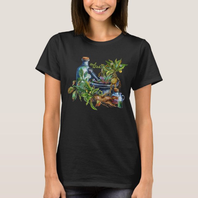 Magic Herb Hexenstoffe T-Shirt (Vorderseite)