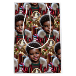 Magic in His Hands: A Christmas Spark Mittlere Geschenktüte