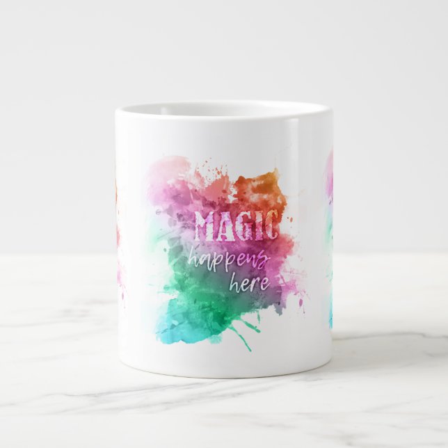 "Magic"-Jumbo-Tasse Jumbo-Tasse (Vorderseite)