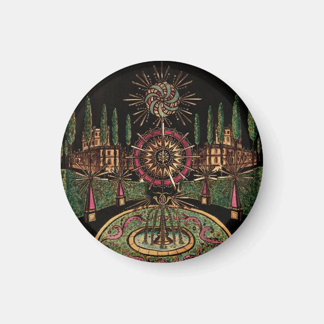 Magic Lantern Fireworks Magnet (Vorne)
