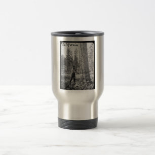 Magic Lantern Holzfäller Holzfällen im Butte Valle Reisebecher
