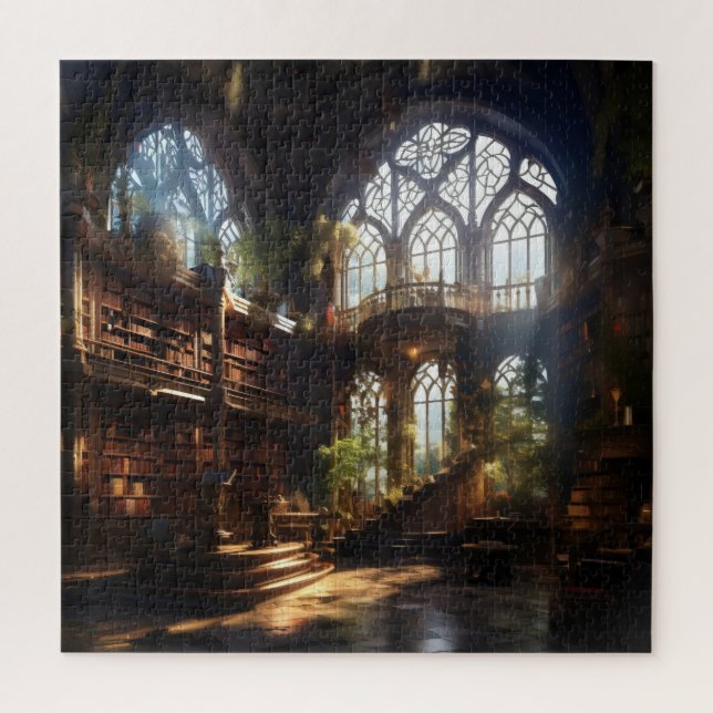Magic Library Puzzle (Vertikal)