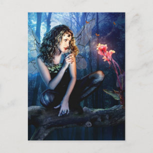 Magic Lighting Fairy Postkarte