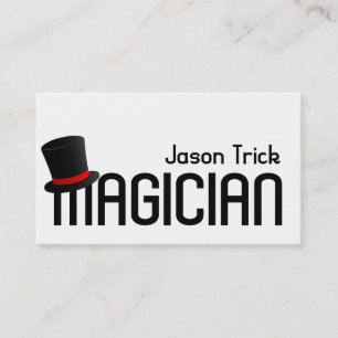 Magic Magician Card Poker Chip Unterhaltung Visitenkarte