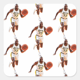 Magic Man 33 Quadratischer Aufkleber