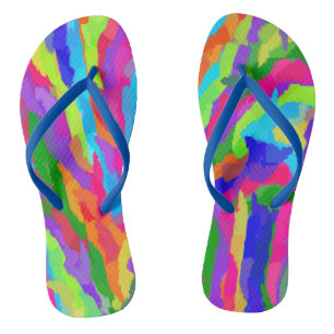 Magic Marker Flip Flops