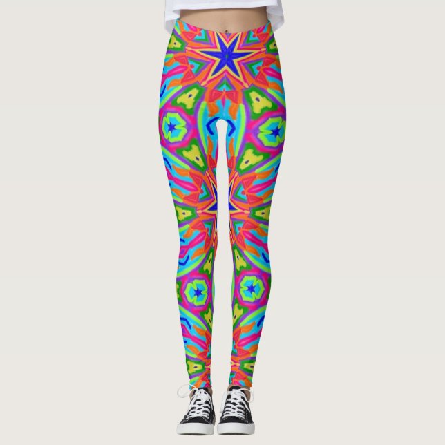 Magic Marker Stars Leggings (Vorderseite)