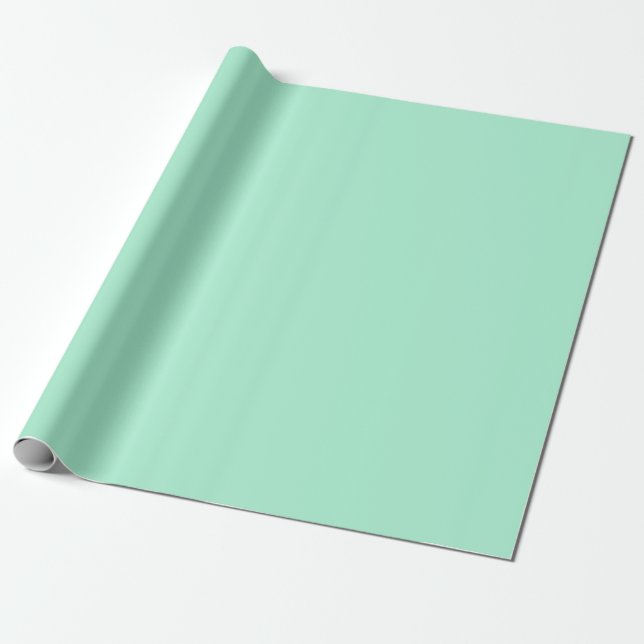 Magic Mint Green Geschenkpapier (Ungerollt)