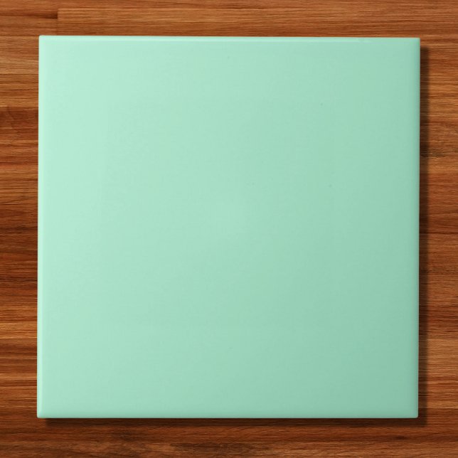 Magic Mint Solid Color Fliese (Von Creator hochgeladen)