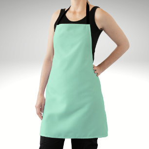 Magic Mint Solid Color Schürze