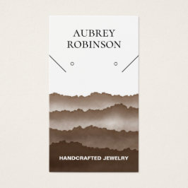 Magic Misty Mountains Brown Display Card