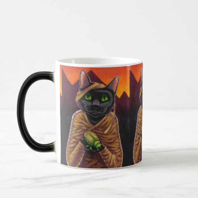 Magic Morphing Vampire Cat Tasse (Links)