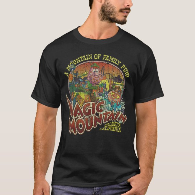 Magic Mountain Family Fun 1971 T-Shirt (Vorderseite)