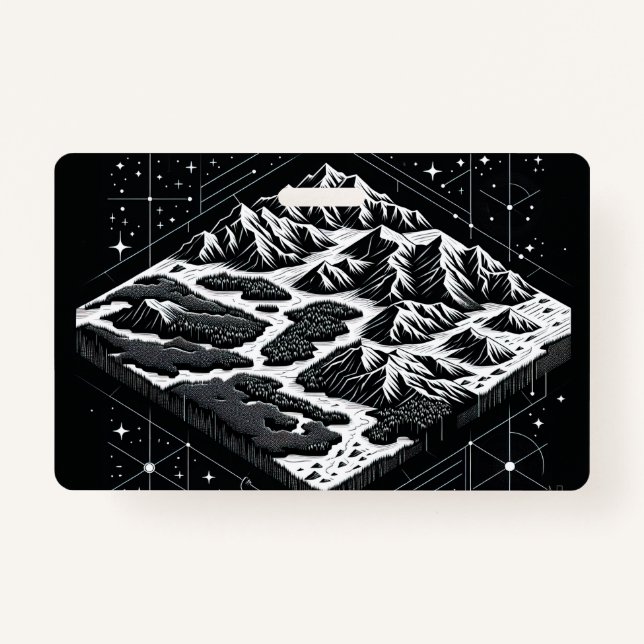 Magic Mountain Map Ausweis (Vorderseite)