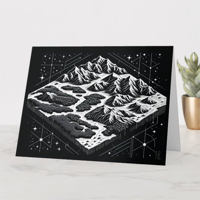 Magic Mountain Map Karte (Kleine Pflanze)