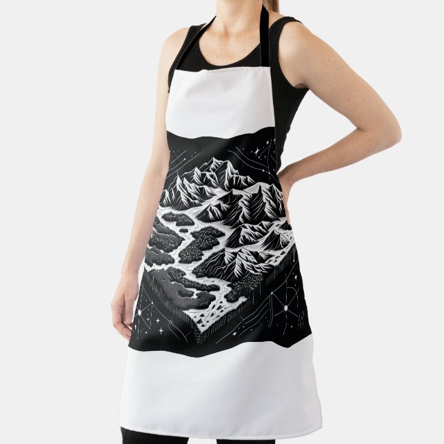 Magic Mountain Map Schürze (InSitu)