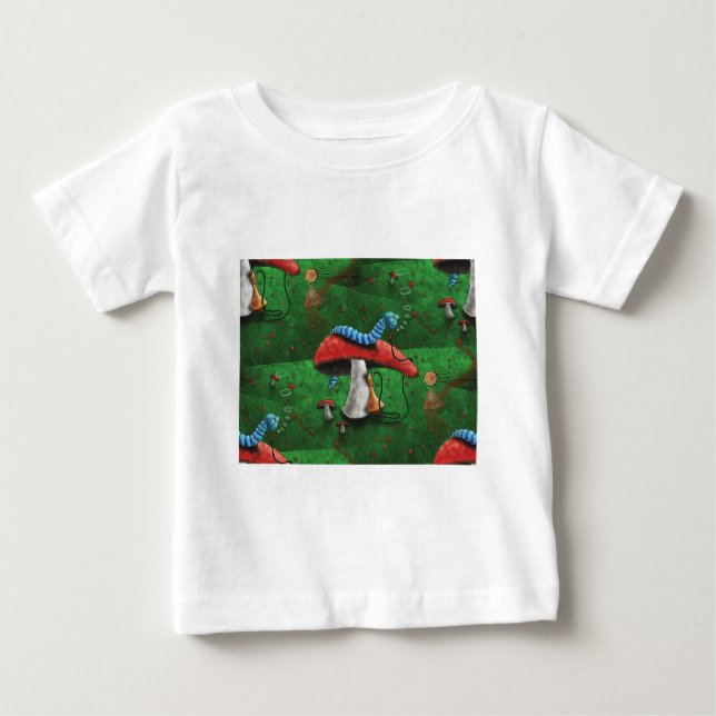 Magic Mushroom Baby T-shirt (Vorderseite)