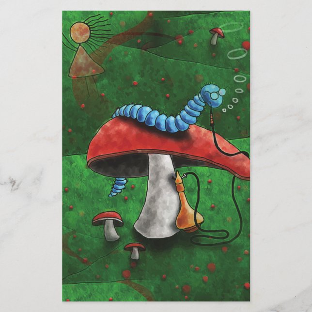 Magic Mushroom Briefpapier (Vorderseite)