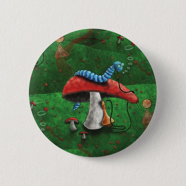 Magic Mushroom Button (Vorderseite)