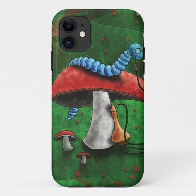 Magic Mushroom Case-Mate iPhone Hülle (Rückseite)