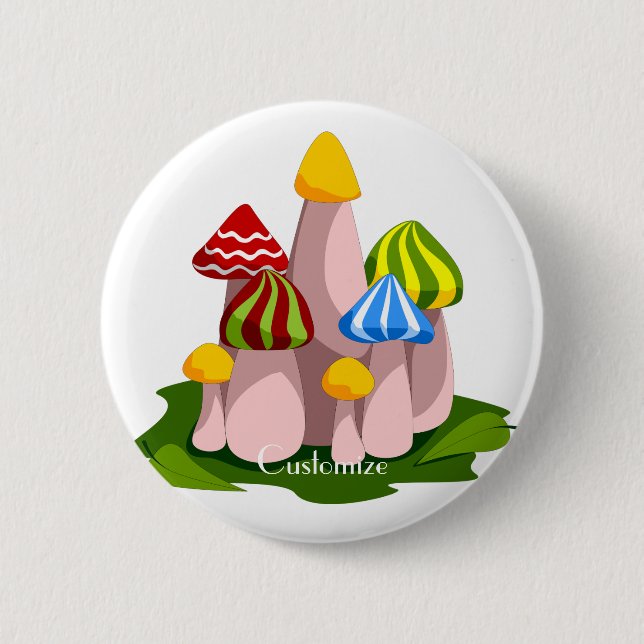 Magic Mushroom Kathedrale Thunder_Cove Button (Vorderseite)