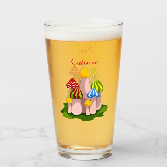 Magic Mushroom Kathedrale Thunder_Cove Glas (Vorne (Gefüllt))