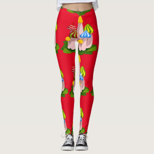 Magic Mushroom Kathedrale Thunder_Cove Leggings