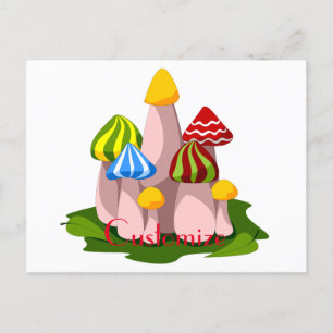 Magic Mushroom Kathedrale Thunder_Cove Postkarte