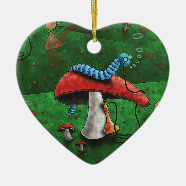 Magic Mushroom Keramikornament (Vorne)