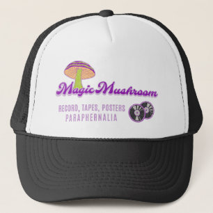 Magic Mushroom Music Store La Mirada Vintage Truckerkappe