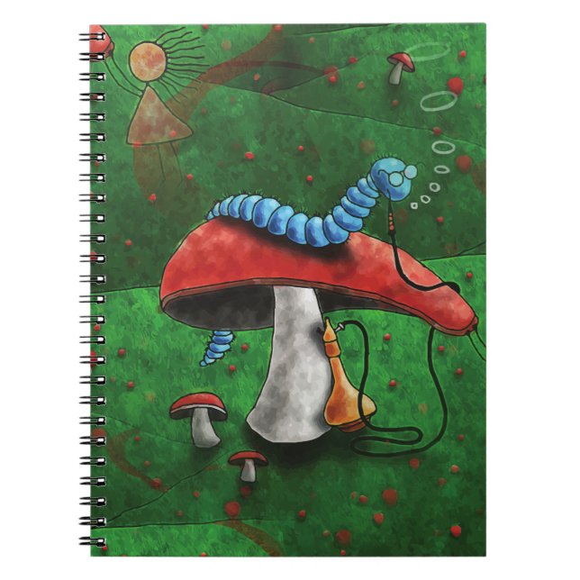 Magic Mushroom Notizblock (Vorderseite)