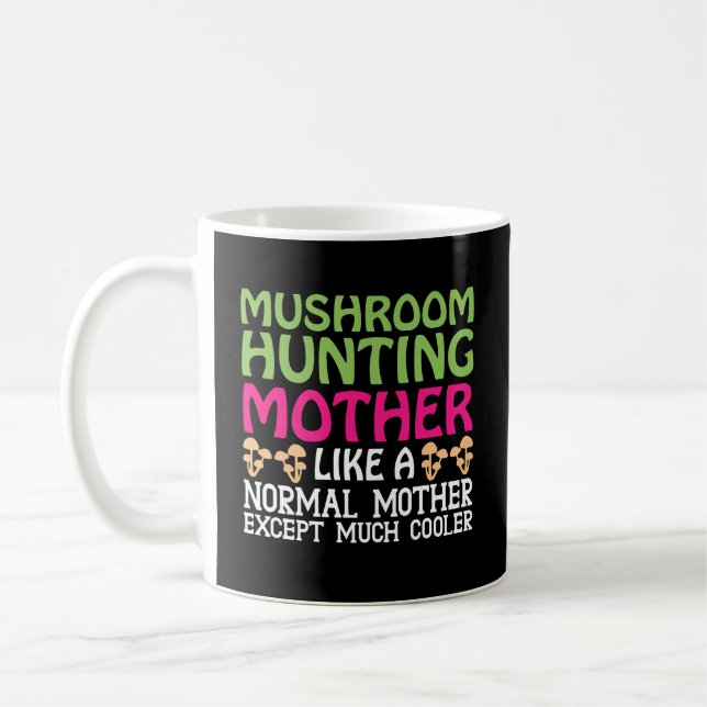 Magic Mushroom Pilzjagd Funny Mushroom Kaffeetasse (Links)