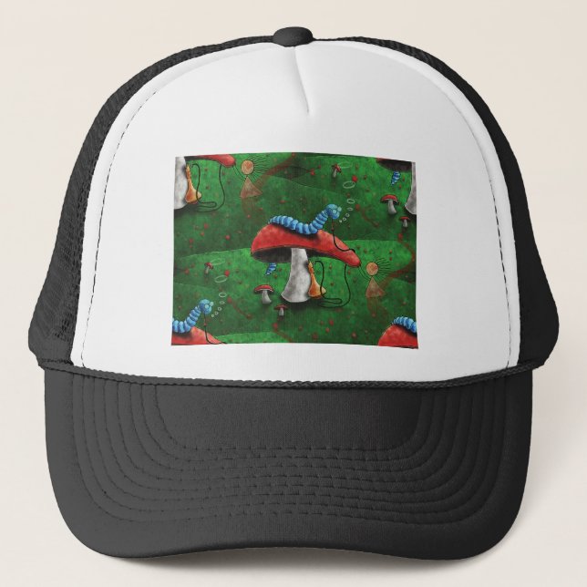 Magic Mushroom Truckerkappe (Vorderseite)