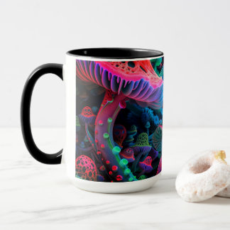 Magic Mushroom Wonderland Tasse