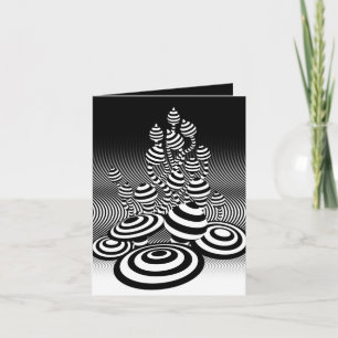 Magic Mushrooms kleine Grüße-Karte Karte