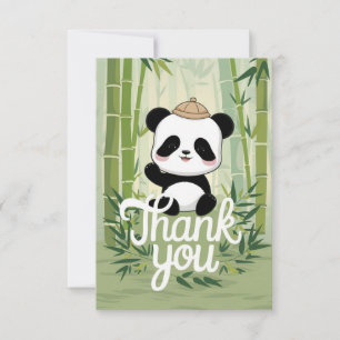 Magic Niedlich Panda Dankeskarte