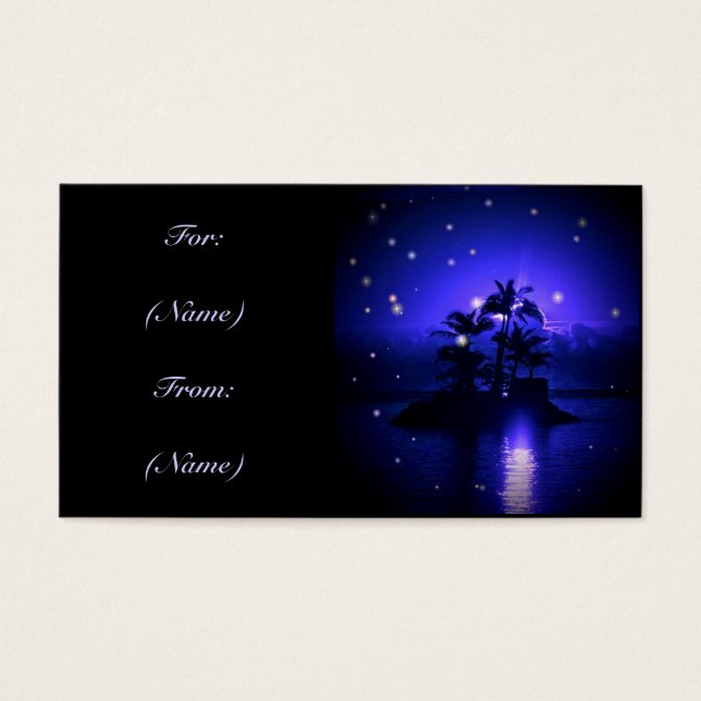 Magic Night Gift Tag (Vorderseite)