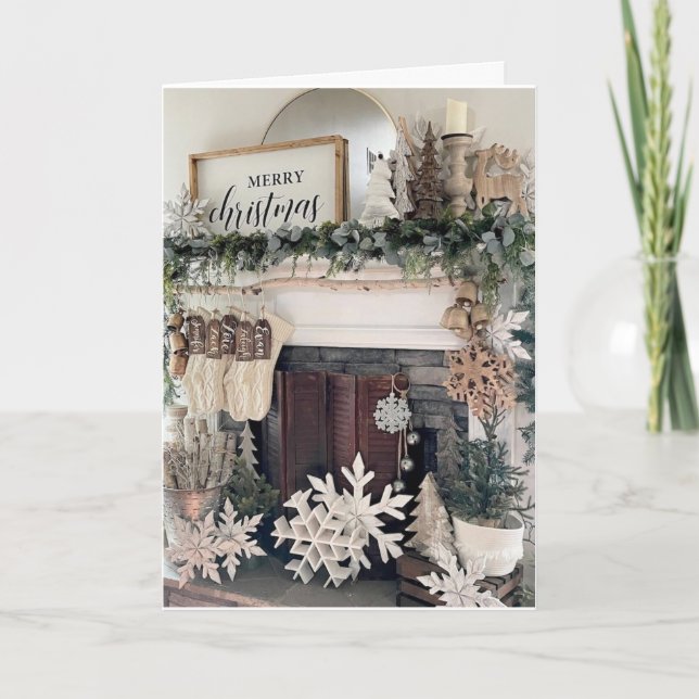 MAGIC OF CHRISTMAS FÜLLEN SIE IHRE ZUHAUSE KARTE (Vorderseite)