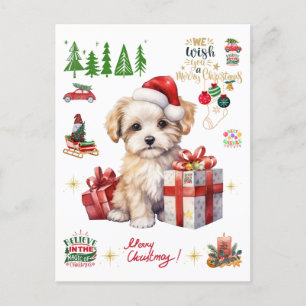 magic of christmas postkarte