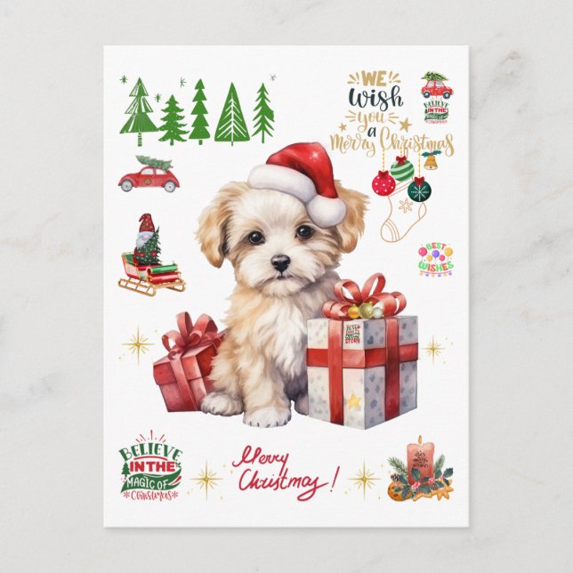 magic of christmas postkarte (Vorderseite)