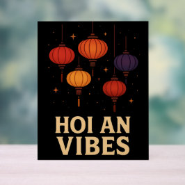 Magic of Hoi An – Lantern Art  Acrylschild