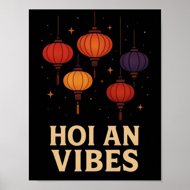 Magic of Hoi An – Lantern Art  Poster (Vorne)