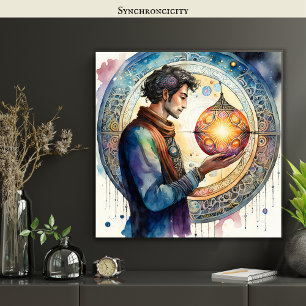 Magic Orbs Spiritualität Mysticismus Ein Soul Kosm Poster