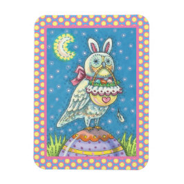 MAGIC OWL & EASTER BASKET, URLAUB BIRD MAGNET