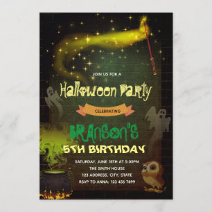 Magic Party Geburtstagseinladung Einladung