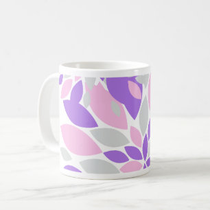 Magic Petals Purple Flowers Kaffeetasse